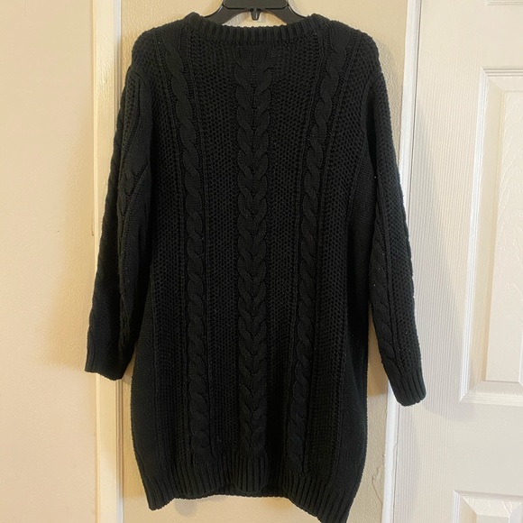 Cable knit sweater dress - Picture 4 of 4